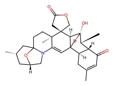 Zoanthenamine structure
