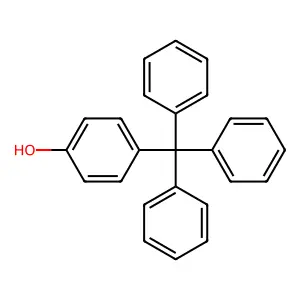 4-Tritylphenol structure