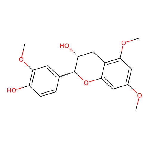 Epicatechin 5,7,3'-trimethyl ether structure