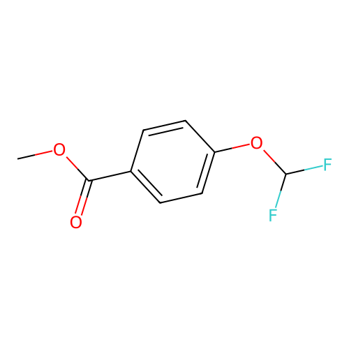 Methyl 4-(difluoromethoxy)benzoate structure