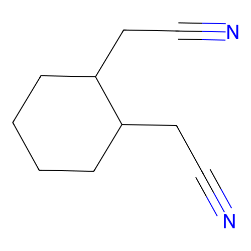 1,2-Cyclohexanediacetonitrile structure