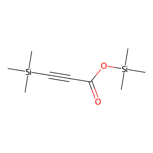 Trimethylsilyl 3-(trimethylsilyl)propynoate structure