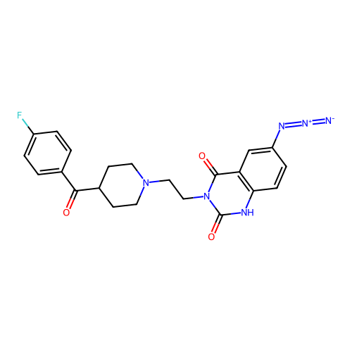 6-Azidoketanserin structure