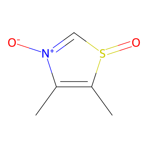 4,5-Dimethylthiazole-N-oxide-S-oxide structure