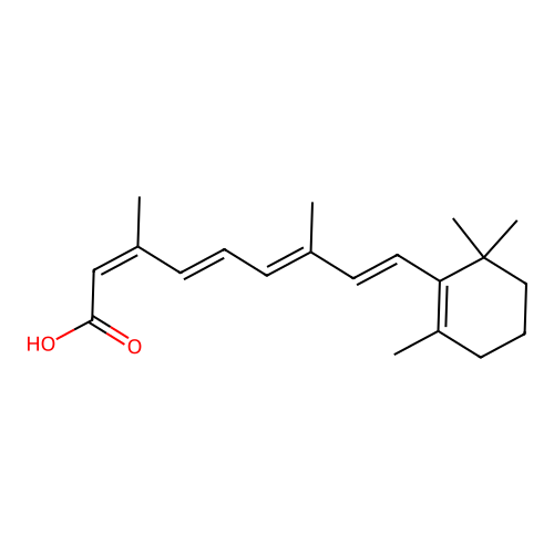 異維A酸 structure