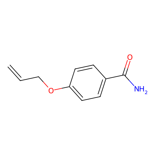 4-(Allyloxy)benzamide structure