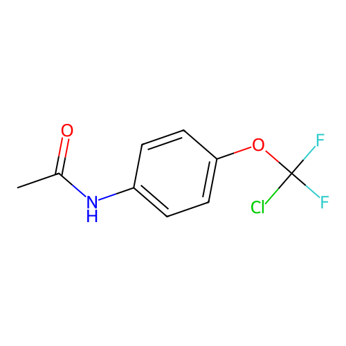 N-[4-(Chlorodifluoromethoxy)phenyl]acetamide structure