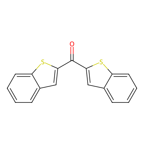 2-(Benzo(b)thien-2-oyl)benzo(b)thiophene structure