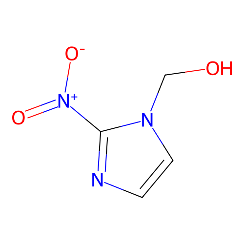 Imidazole, 1-hydroxymethyl-2-nitro- structure