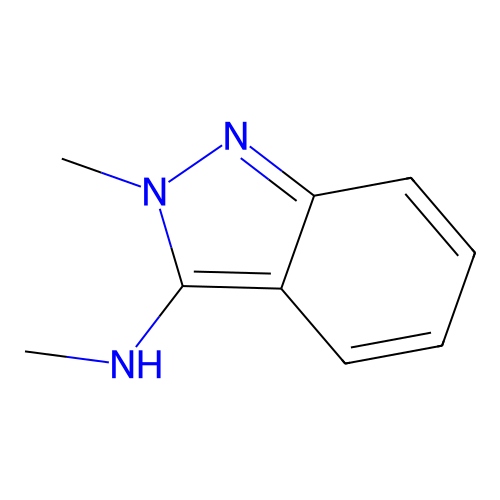 2H-Indazol-3-amine, N,2-dimethyl- structure