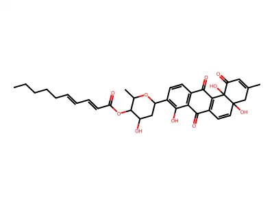 Chemical Compound (C35H38O10) structure