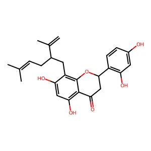 槐黄烷酮G structure