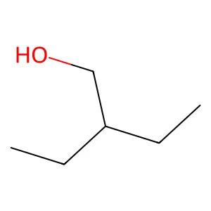 2-乙基-1-丁醇 structure