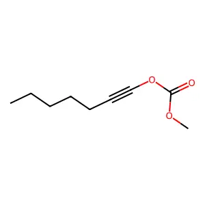庚-1-炔-1-基甲基碳酸酯 structure