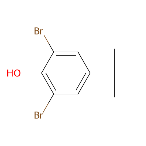 2,6-Dibromo-4-tert-butylphenol structure