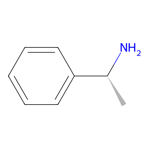 1-Phenethylamine, (+)- structure