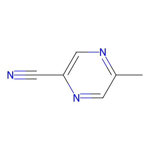 5-Methylpyrazine-2-carbonitrile structure