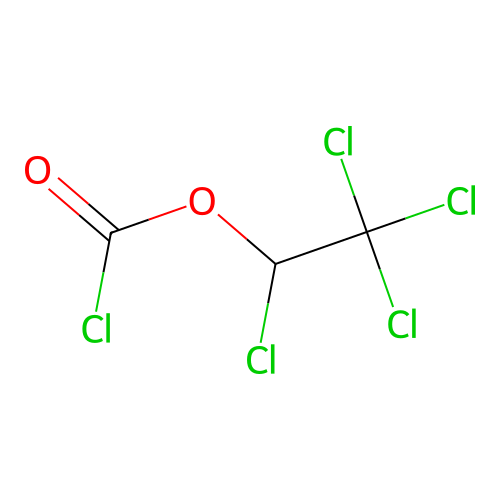 1,2,2,2-Tetrachloroethyl chloroformate structure