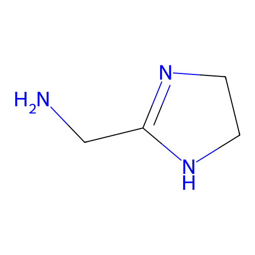 4,5-Dihydro-1H-imidazol-2-ylmethanamine structure