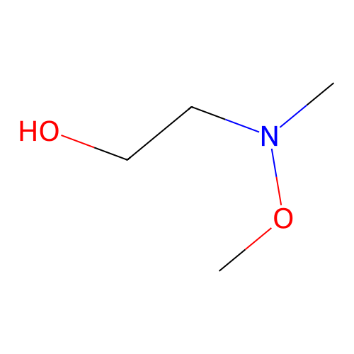 2-[Methoxy(methyl)amino]ethanol structure
