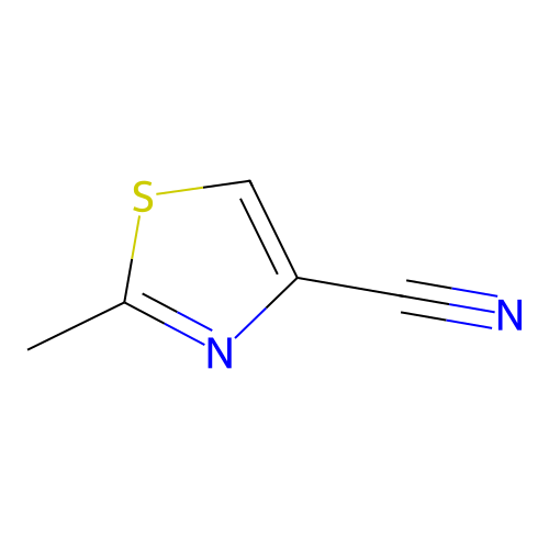2-Methyl-1,3-thiazole-4-carbonitrile structure