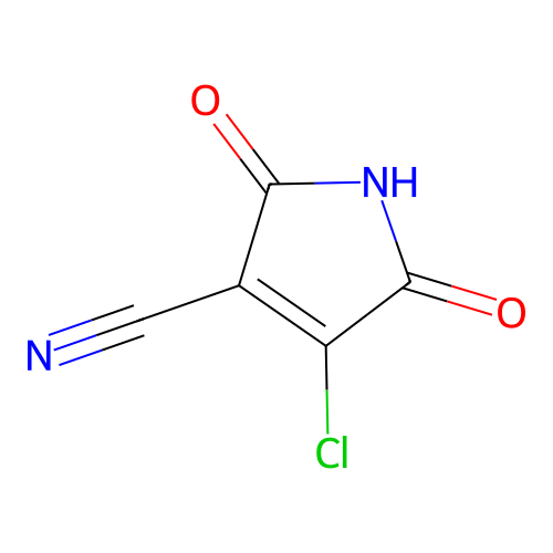 4-Chloro-2,5-dioxopyrrole-3-carbonitrile structure