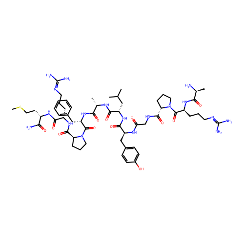 small cardioactive peptide A structure