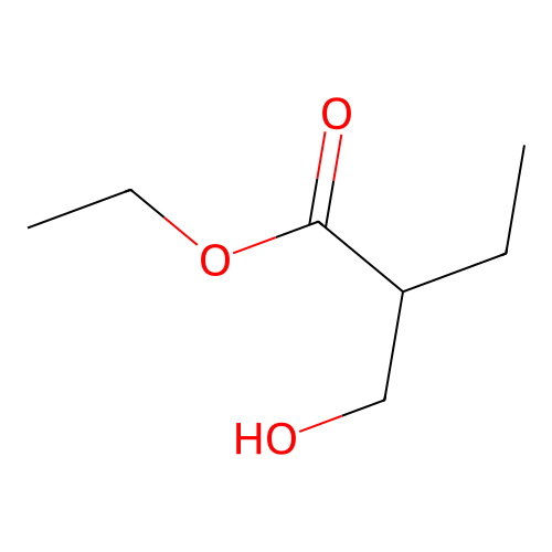 Ethyl 2-(hydroxymethyl)butanoate structure