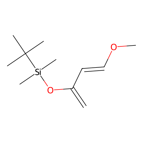 Tert-butyl-(4-methoxybuta-1,3-dien-2-yloxy)-dimethylsilane structure