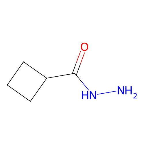 Cyclobutanecarbohydrazide structure