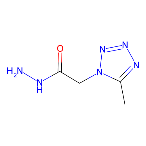 2-(5-Methyltetrazol-1-yl)acetohydrazide structure