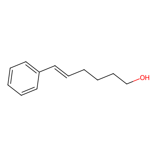 (E)-6-Phenyl-5-hexen-1-ol structure