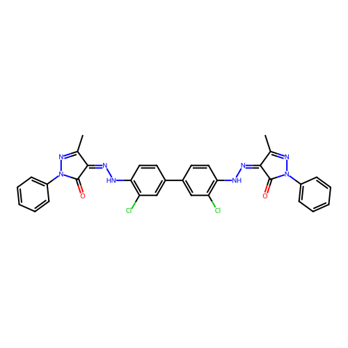 CAS 98084-77-6 - C32H24Cl2N8O2 structure