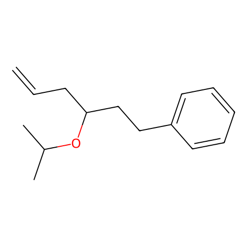 [3-(1-Methylethoxy)-5-hexen-1-yl]benzene structure