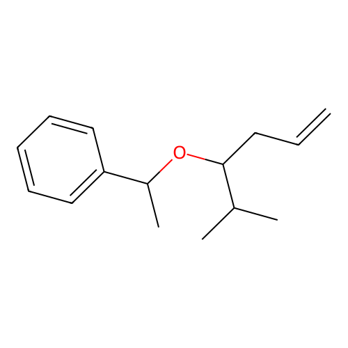 Benzene, [1-[[1-(1-methylethyl)-3-butenyl]oxy]ethyl]-, [S-(R*,R*)]- structure