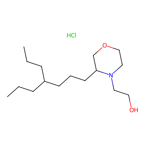 Delmopinol hydrochloride structure