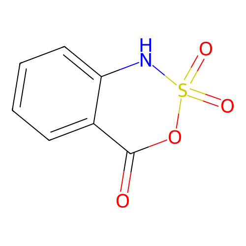 3,2,1-苯并噁噻嗪-4(1H)-酮 2,2-二氧化物 structure