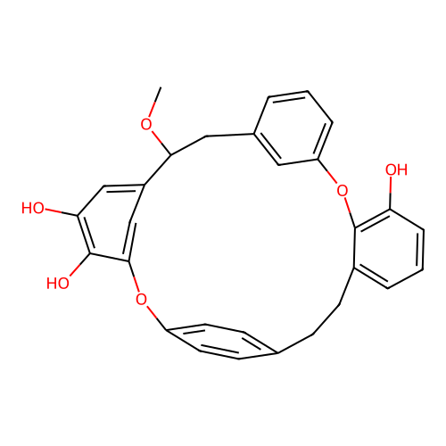 Marchantin E structure