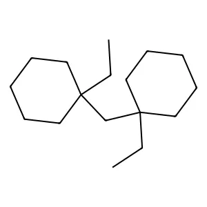 Bis(ethylcyclohexyl)methane structure
