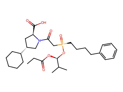 福辛普利 structure