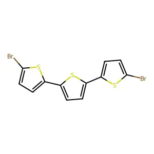 5,5''-Dibromo-2,2':5',2''-terthiophene structure