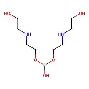 7-Hydroxy-6,8-dioxa-3,11-diaza-7-boratridecane-1,13-diol structure