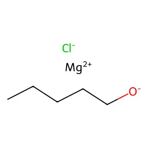 Chloro(pentyloxy)magnesium structure