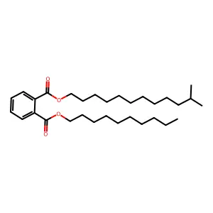 Decyl isotridecyl phthalate structure