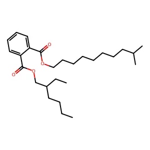 2-Ethylhexyl isoundecyl phthalate structure