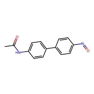 Acetamide, N-(4'-nitroso(1,1'-biphenyl)-4-yl)- structure