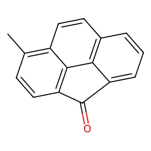 1-Methyl-4H-cyclopenta(def)phenanthren-4-one structure
