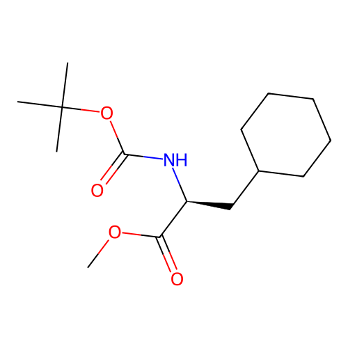 Boc-Cha-OMe structure