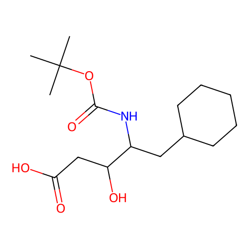 Boc-5-Cyclohexylstatine, >=98% (TLC) structure