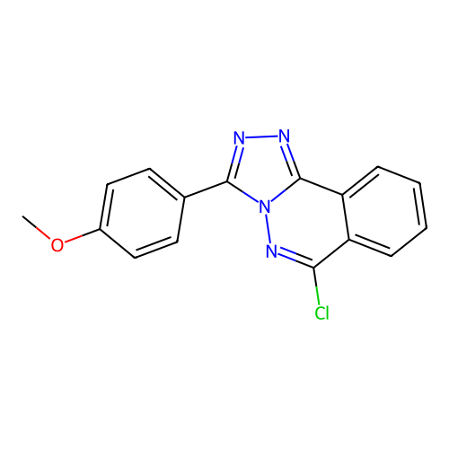 6-Chloro-3-(4-methoxyphenyl)-[1,2,4]triazolo[3,4-a]phthalazine structure